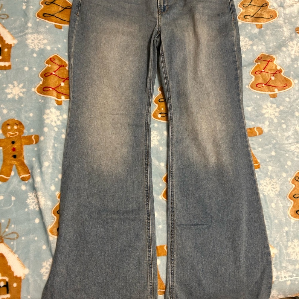 Old Navy Light Blue Flare Jeans